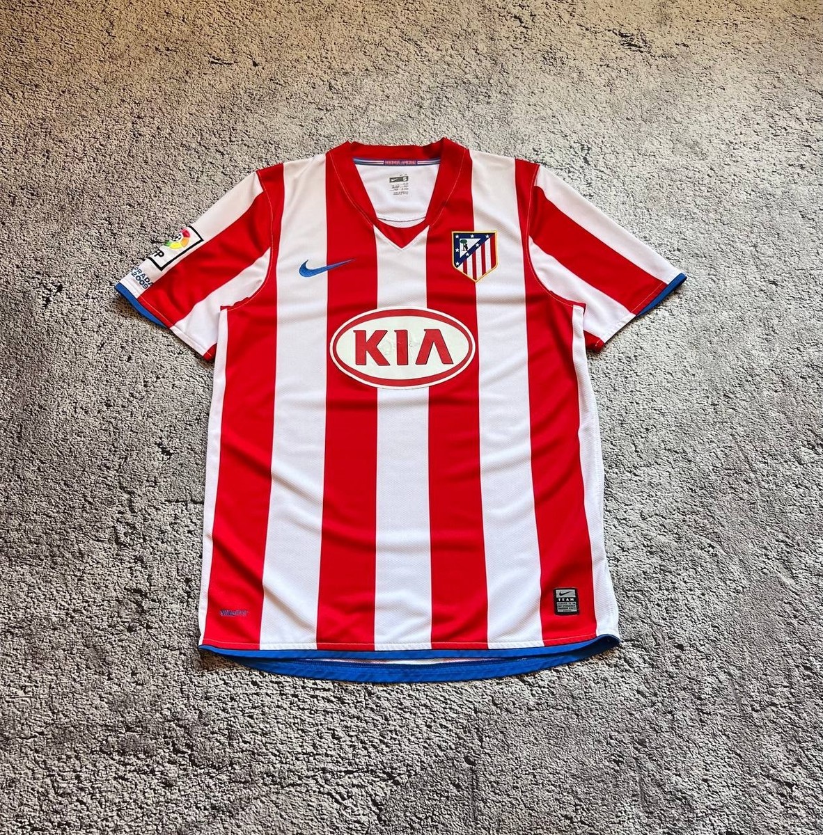 Atletico Madrid 2008–2009 Home Jersey Nike Size S | eBay