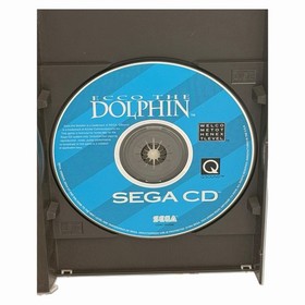 Ecco The Dolphin (Sega CD, 1992) CIB Complete w/ Manual + Reg Card Tested