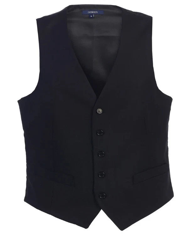 Gioberti Men's Button Suit Formal Vest 70% Polyester/30% Rayon Size S-6XL VS-95
Opens in a new windo
