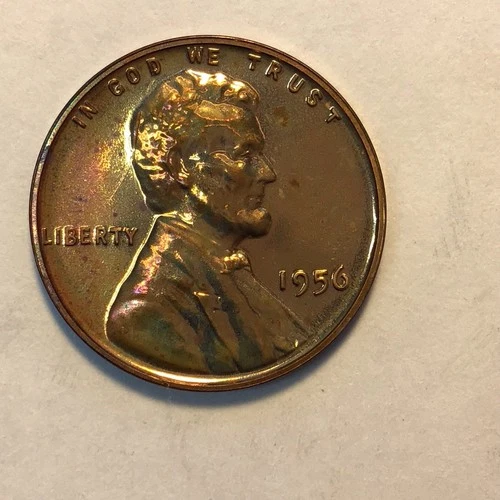 LOT 1956/57/59 Toned Proof Wheat Penny’s