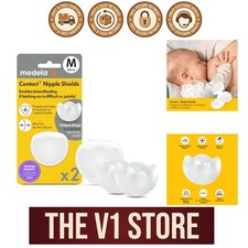 Contact Nipple Shields 20mm - Comfortable Silicone for Easy Latching Support