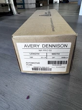 Avery Dennison Automotive Window Tint Film NR Pro 50 -  20" X 100'