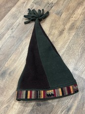 Vtg 90s Altiplano Fleece Jester Ski Hat Stocking Cap Made In USA Mens Womens M