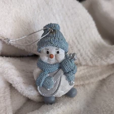 Encore Snow Buddies Buddy w/ Violin Christmas Ornament  1999         