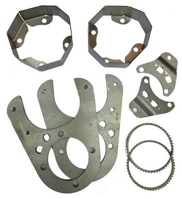 Artec BB1421 1-Ton Rear 14-Bolt Disc Brake Conversion Kit 60 Tooth for Jeep JK