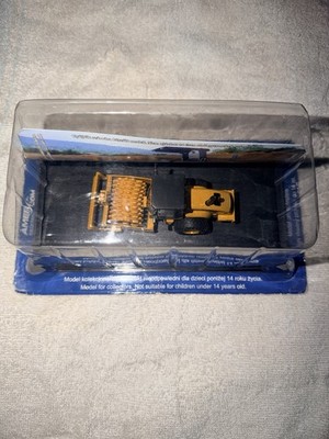 Amercom 1:87 Vibratory Soil Compactor Yellow/Black Diecast NIB