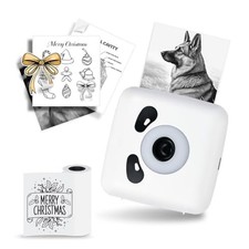 Mini Sticker Printer - Print Pods Mini Printer, 300Dpi Portable Sticker Maker...