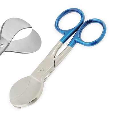 AAProTools Umbilical Cord Scissors 4'' Blue Coating Handle (USA Pattern) for V...