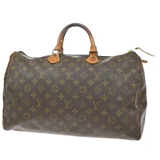 LOUIS VUITTON Speedy 40 Travel Hand Bag Monogram Leather Brown M41522 38AA088