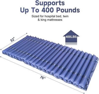 #ad Bed Sore Treatment Medical Hospital Bed Alternating Pressure Pad Mattress Topper $69.99