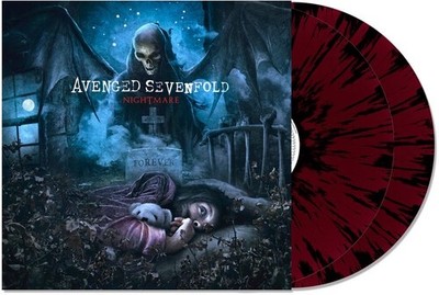 AVENGED SEVENFOLD - Nightmare - NEW PURPLE BLACK SPLATTER RECORD LP VINYL INDIE