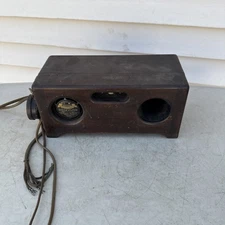 Antique DICTOGRAPH TELEPHONE MASTER Station Intercom System Circa 1910 PHONE.