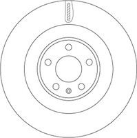 2X TRW Bremsscheibe DF6570 FüR Honda HR 5 RU RU1 Vtec Dtec RU8
