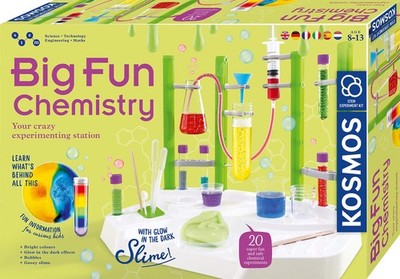 KOSMOS Big Fun Chemistry - Die verrückte Chemie-Station, Experimentierkasten, La