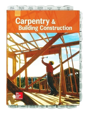 #ad Highlighted and Tabbed Glencoe Carpentry and Building Construction 2016 $219.98