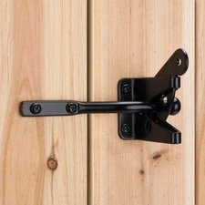 2 Pcs Self Locking Gate Latch Automatic Gravity Lever for Wood Fence Gate, Do...