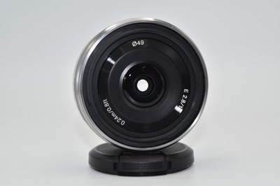 Sony E 16mm F2.8 SEL16F28 Prime Objektiv Spiegellose Kamera E-Mount APS-C Weitwinkel