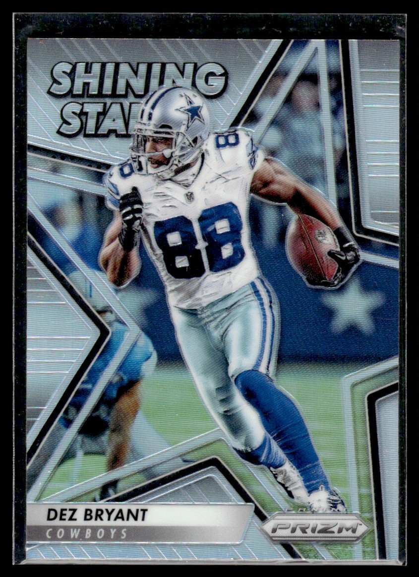 2016 Panini Prizm Shining Stars Silver Dez Bryant Dallas Cowboys #12