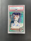 2022 Bowman Draft Jace Jung 1st Prospect Auto Aqua Lava 002/199 PSA10/10 BJDEL