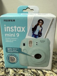 FUJIFILM Instax Mini 9 Ice Blue Instant Film Camera