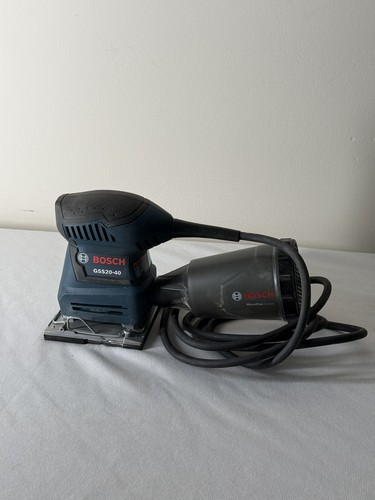 Bosch GSS20-40 1/4-Sheet Orbital Finishing Sander 2 Amp With Dust Collector H