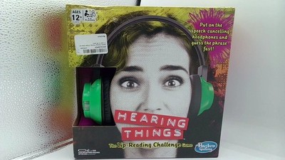 Hasbro Gaming Hearing Things - The Lip Reading Challenge Family Game, Age 12+