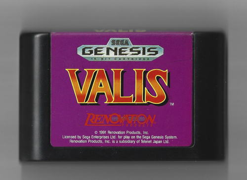 Jeu Valis III Sur Sega Megadrive / Genesis - Version US 1991 - Bon état (sans Notice)