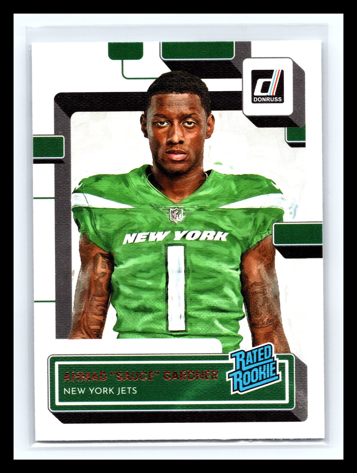 2022 Panini Donruss - Rated Rookie Ahmad Gardner #328 Canvas (RC)