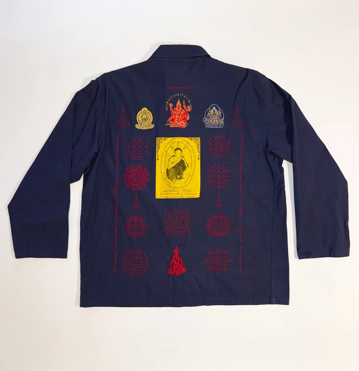 Supreme Long Sleeve Blue Shirts for Men for sale | eBay