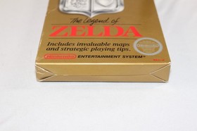 The Legend of Zelda NES Completo CIB! Ottime condizioni! Guarnizione Cerchio! RARO!