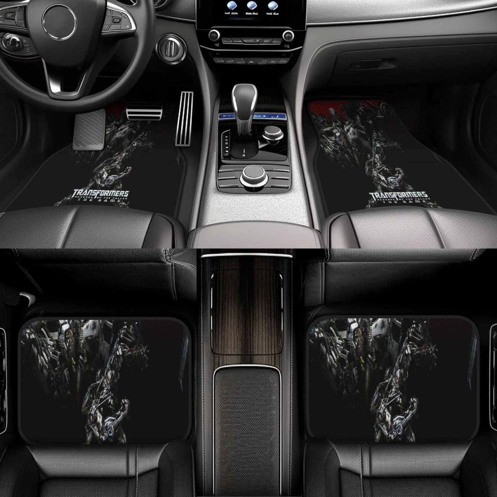 Transformers Car Floor Mats Front and Back Universal Fit