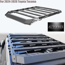 Roof Rack For 2024-2026 Toyota Tacoma Double Cab 4 Doors Cargo Rack Carbon Steel
