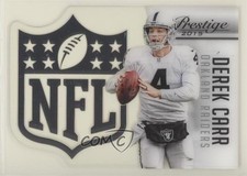 2015 Panini Prestige NFL Shield Derek Carr #22 Shield 05lu