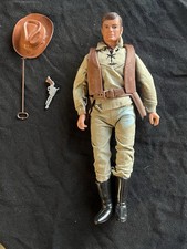 The Lone Ranger Rides Again 1970s Gabriel 10" Vintage Action Figure Read TLC