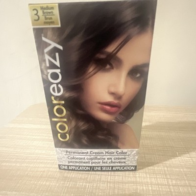 coloreazy Permanent Cream Hair Color Medium Brown Cream