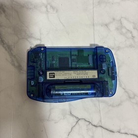 Bandai WonderSwan  Crystal Blue WSC-001 Console Tested Working Japan s1030M