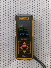 DEWALT Color Screen 330' Laser Distance Measurer Touch Pad Control Electronic