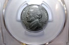 1943 - S  5C PCGS Genuine w/Scratch VF Details