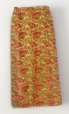 Vintage 90s Y2K Tapestry Floral Print Midi Maxi Skirt Size Small    Y