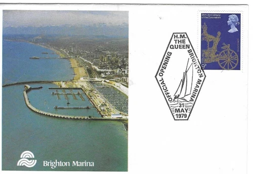 Misc GB Comm/FDC -Brighton Marina Opening by HM The Queen - 1979 (Misc215)