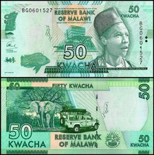Malawi 50 Kwacha, 2017, P-64d, UNC