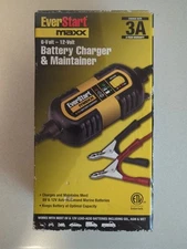 EverStart MAXX 3 Amp 6V/12V Automotive Battery Charger New In Box
