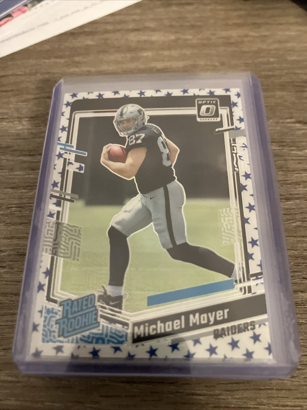 2023 Panini Donruss Optic Rated Rookie Stars Prizm Michael Mayer #260 Rookie RC