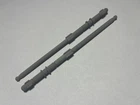 STAR WARS Kenner Hasbro Republic Gunship LAAT Over Wing Missiles Gray ROTS Part