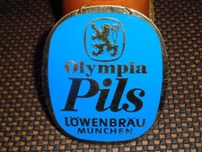 Zapfhahnschild&nbsp; "" L&ouml;wenbr&auml;u Olympia Pils ""&nbsp;