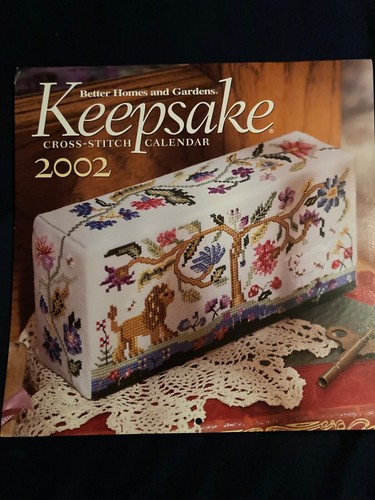 Better Homes and Gardens Keepsake Cross Stitch Calendar 2002 | eBay