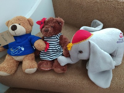 singapore airlines teddy bear