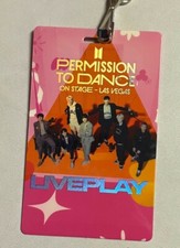 2022 bts las vegas permission to dance ptd tour official limited team badge