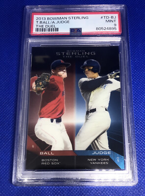 Aaron Judge 2013 Bowman Sterling THE DUEL #TD-BJ PSA 9 - POP 14 | eBay