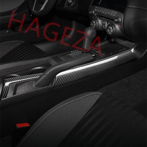 Real Carbon Fiber Gear Shift Box Side Panel Cover For Chevrolet Camaro 2010-2015 - Picture 8 of 11